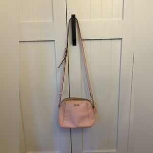 Kate Spade New York Pink Crossbody Bag Gold Hardware